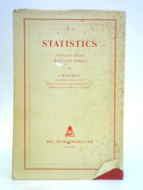 Statistics By A. R. Ilersic