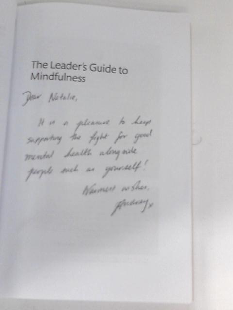 The Leader's Guide to Mindfulness: How to Use Soft Skills to Get Hard Results By Audrey Tang