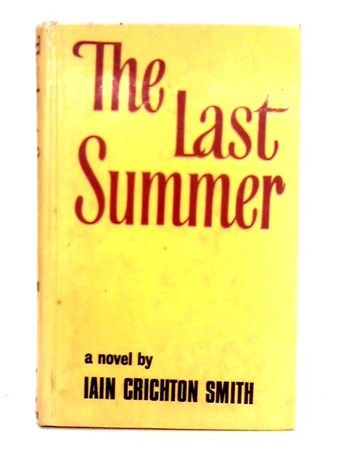 The Last Summer By Iain Crichton Smith