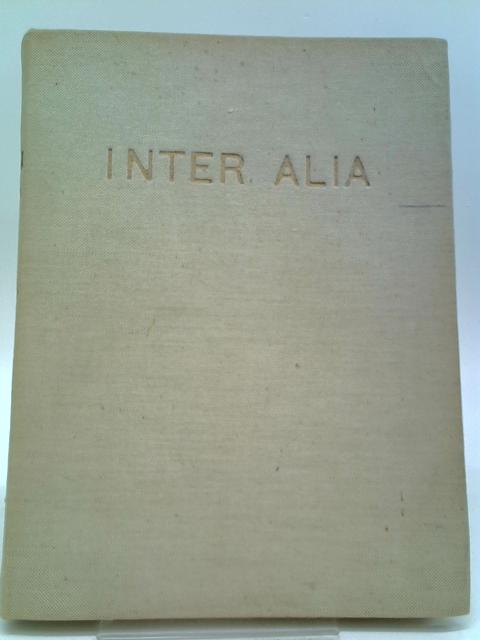 Inter Alia By Lobo