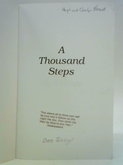 A Thousand Steps By Don Libby