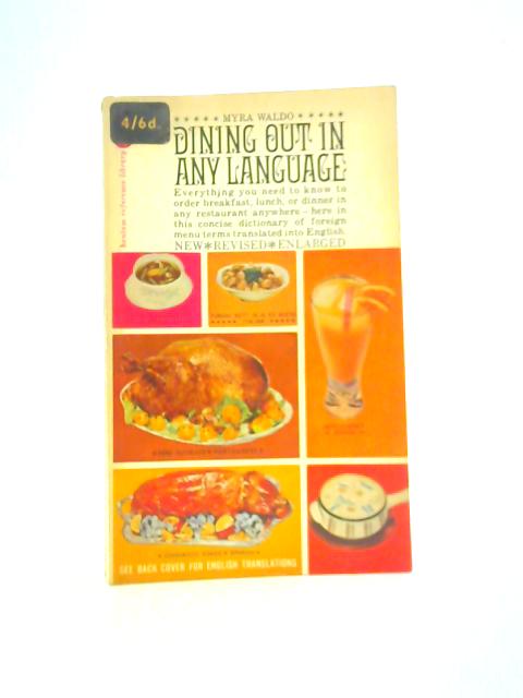 Dining Out in Any Language von Myra Waldo