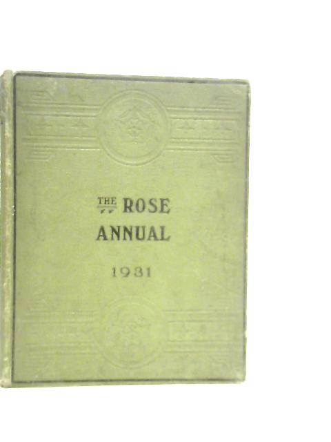 The Rose Annual for 1931 By Courtney Page (Edt.)