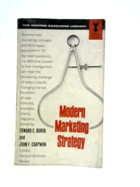 Modern Marketing Strategy par E.Bursk & J.Chapman