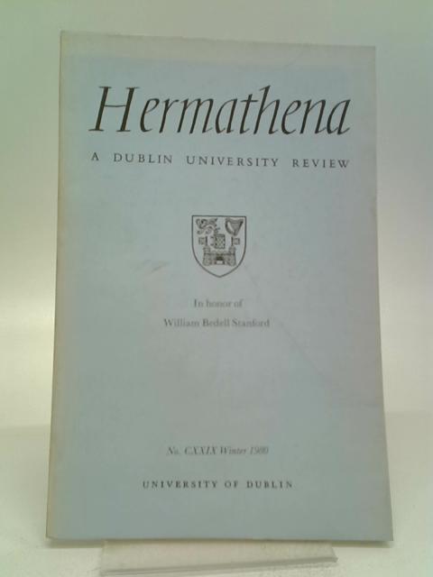 Hermathena: A Dublin University Review No. CXXIX By Various