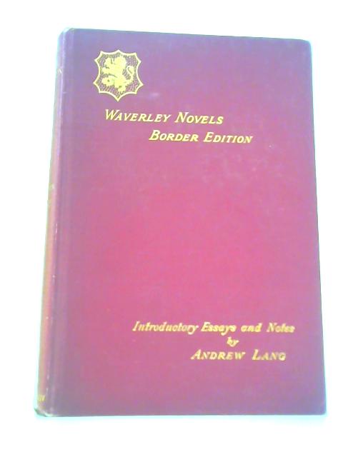 Woodstock Volume 2 (Border Edition) By Sir Walter Scott Andrew Lang (Ed.)