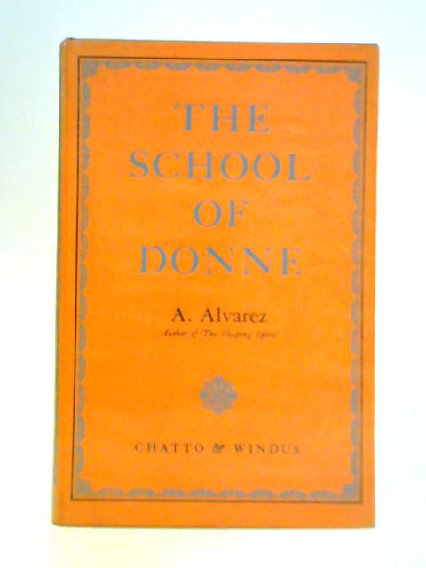 The School of Donne By A. Alvarez