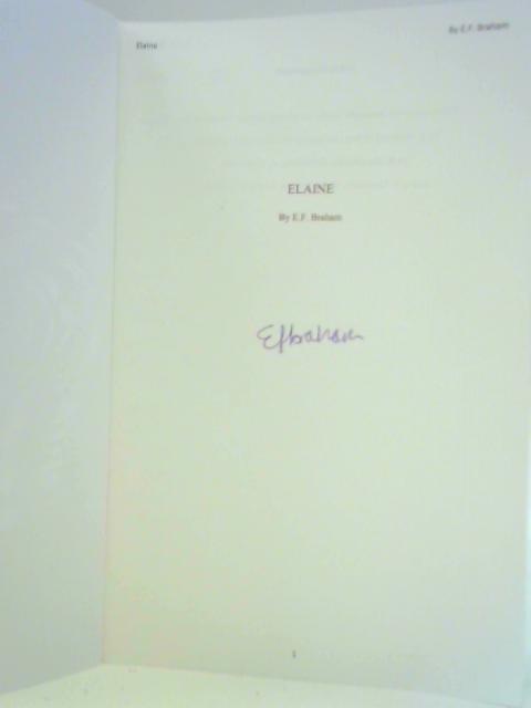 Elaine By E. F. Braham