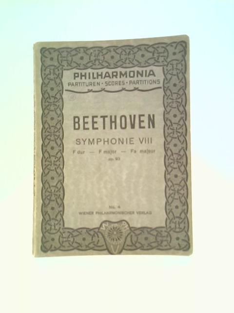 Ludwig Van Beethoven Symphonie VIII By L. Beethoven