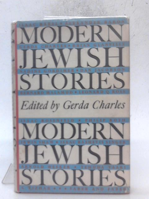 Modern Jewish Stories By Gerda Charles (ed.)