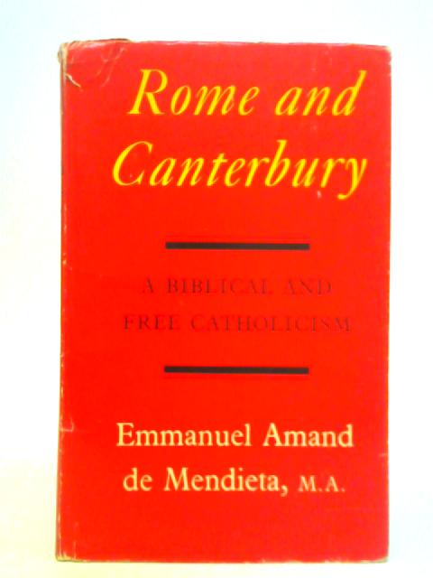 Rome and Canterbury By Emmanuel Amande de Mendieta