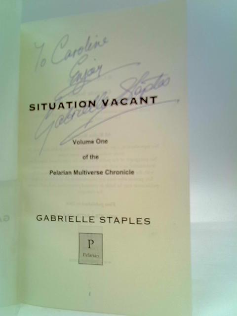 Situation Vacant By Gabrielle Staples