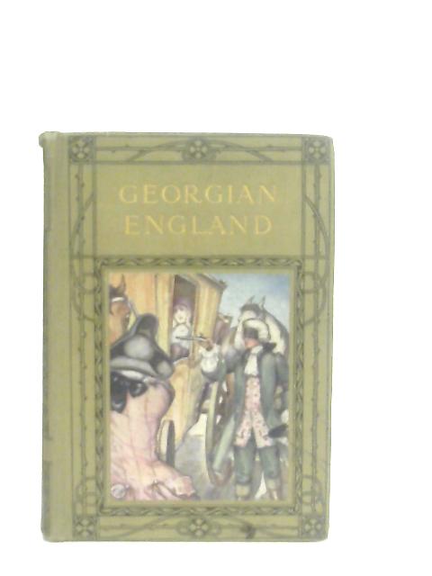 Georgian England (1714-1820) par Susan Cunnington