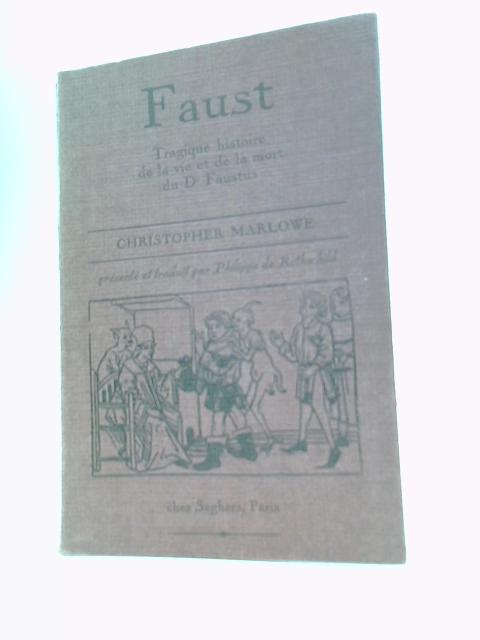 Faust By Christopher Marlowe