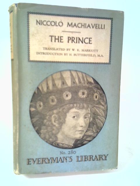 The Prince By Nicolo Machiavelli