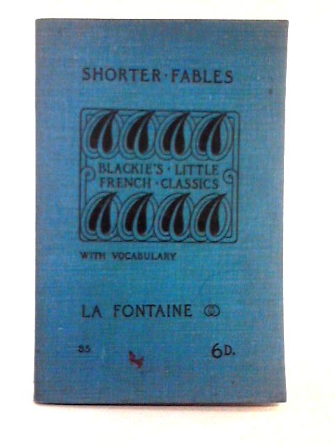 Shorter Fables By Jean de La Fontaine