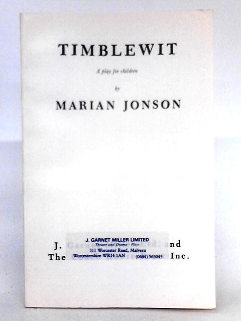 Timblewit By Marian Jonson