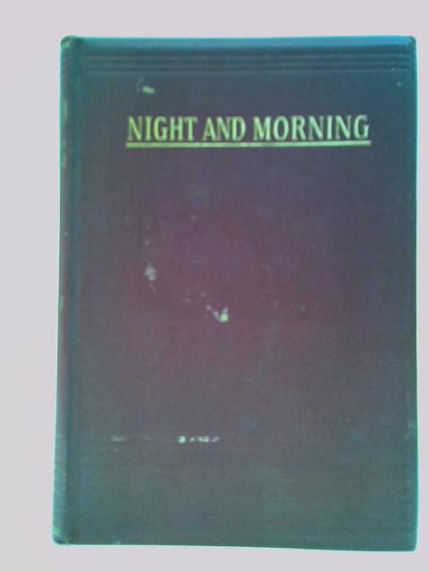 Night And Morning By Lord Lytton