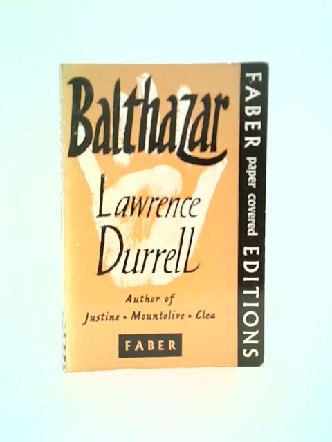 Balthazar. By Lawrence Durrell