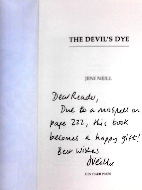 The Devil's Dye By Jeni Neill