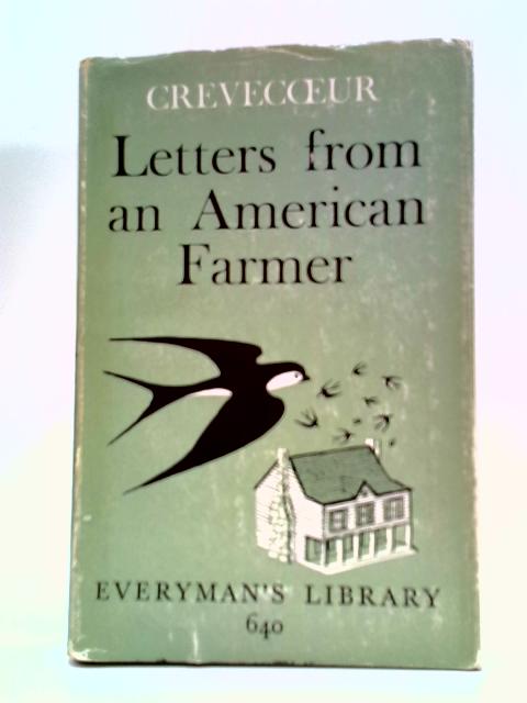 Letters from an American Farmer By Hector St. John De Crevecoeur