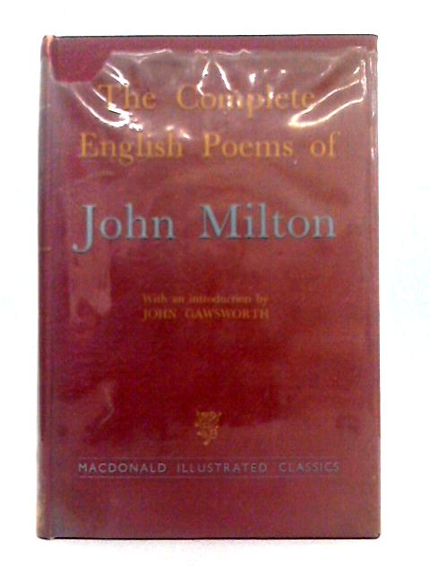 The Complete English Poems of Milton von John Gawsworth (ed.)