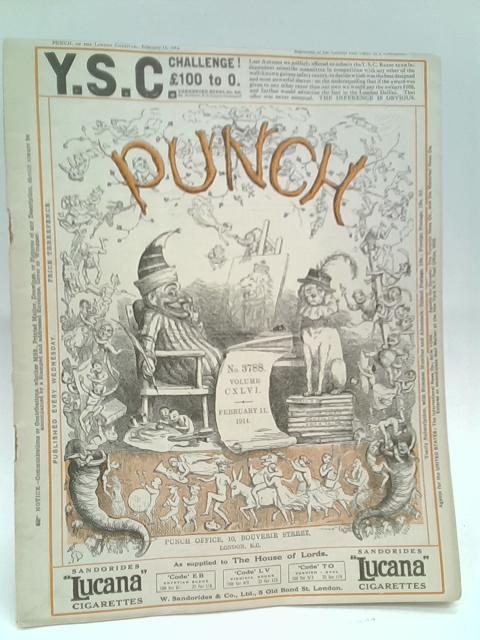 Punch No. 3788 Vol. CXLVI February 11th 1914 von Various