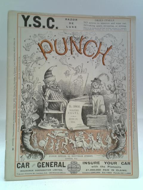 Punch No 3806 Volume CXLVI June 17, 1914 von Various