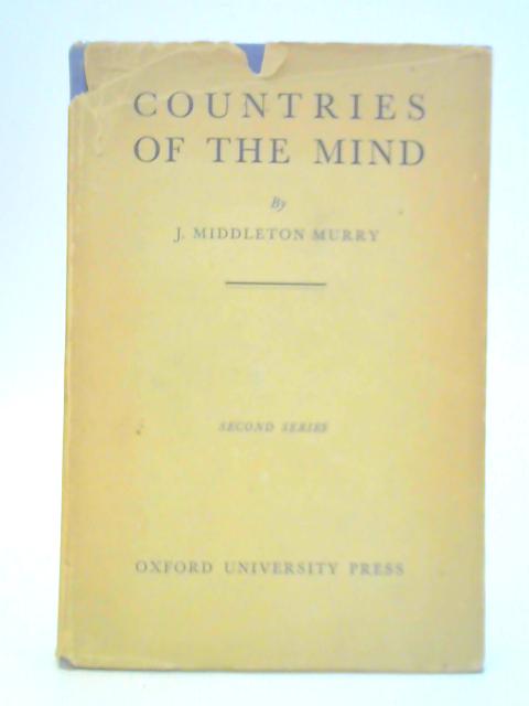 Countries of the Mind By John Middleton Murry