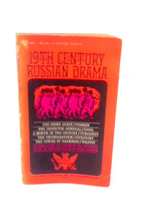 19th century russian drama By M. slonim