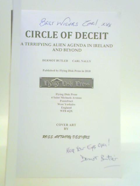 Circle of Deceit By Dermot Butler and Carl Nally