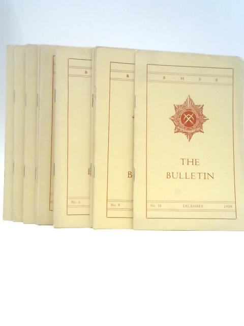 The Bulletin Nos. 1-10 January - December 1959 By Various
