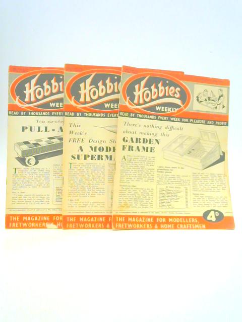 Hobbies Weekly Three Issues February-March 1954 Vol. 117 Nos. 3041, 3042, 3044 By Various