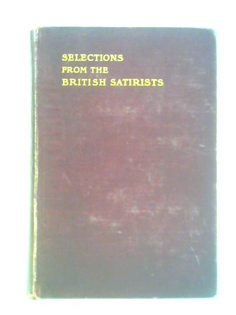 Selections from the British Satirists von C. Headlam