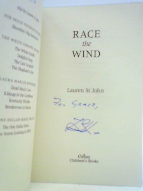 Race the Wind By Lauren St. John