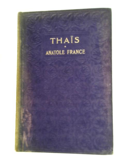 Thais By Anatole France