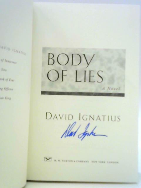 Body of Lies By David Ignatius