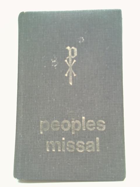 Peoples Sunday Missal: Jerusalem Bible Version By Peoples Sunday Missal