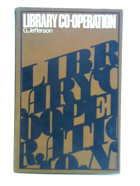 Library Co-operation By G. Jefferson