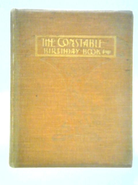 The "Constable" Birthday Book By Unstated