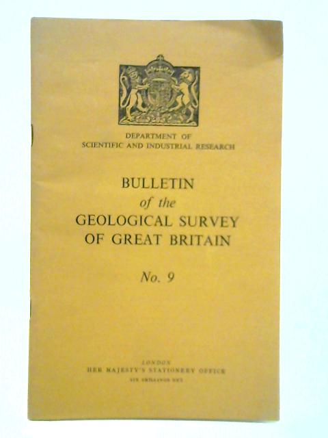Bulletin of the Geological Survey of Great Britain No. 9 von Unstated