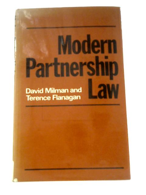 Modern Partnership Law By David Milman and Terence Flanagan