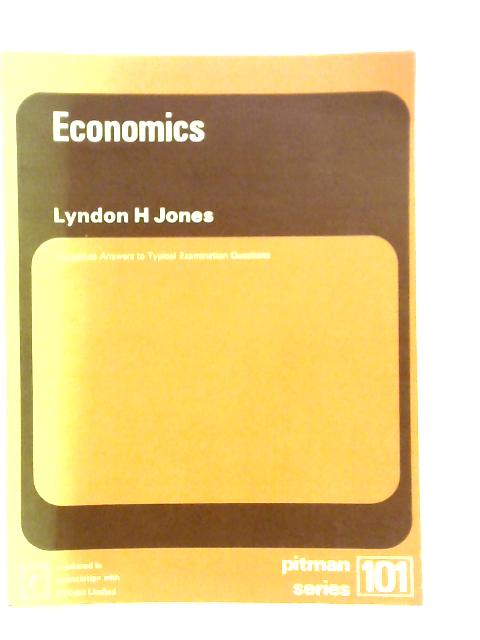 Economics By Lyndon Hamer Jones