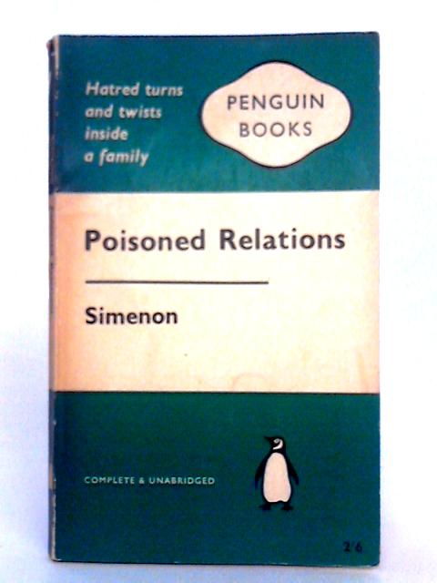 Poisoned Relations By Georges Simenon