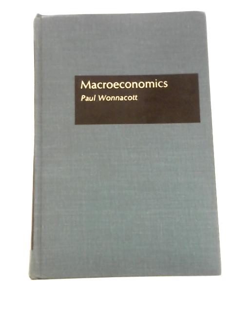 Macroeconomics By Paul Wonnacott