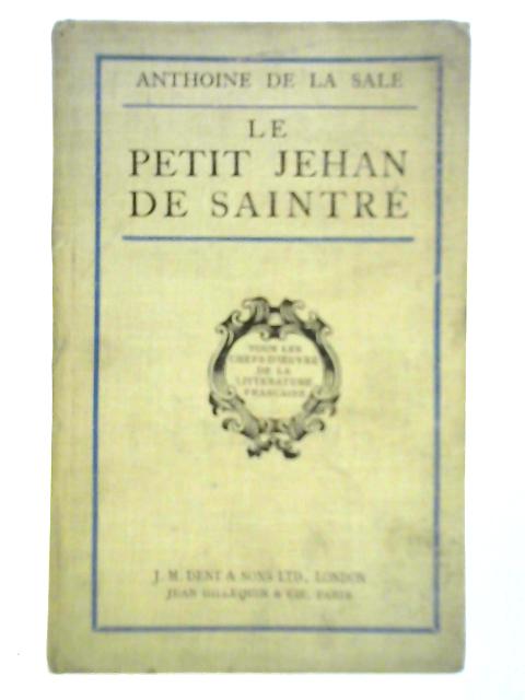 Le Petit Jehan De Saintre par Anthoine de la Sale