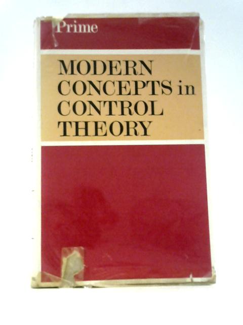 Modern Concepts in Control Theory By H A Prime