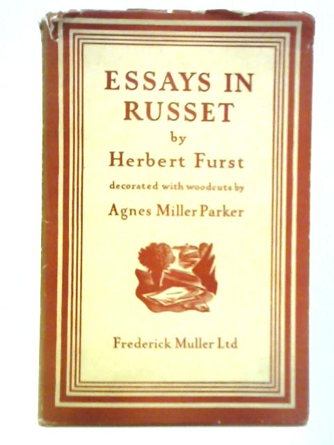 Essays in Russet von Herbert Furst