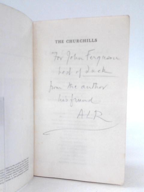 The Churchills, The Story of a Family von A.L. Rowse