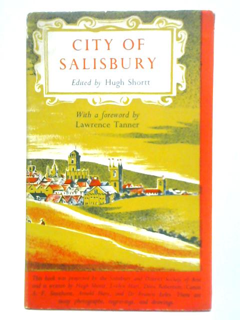 City of Salisbury By Hugh Shortt (Ed.)